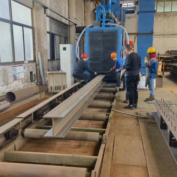 LHQ1020H型鋼通過式拋丸機(jī)